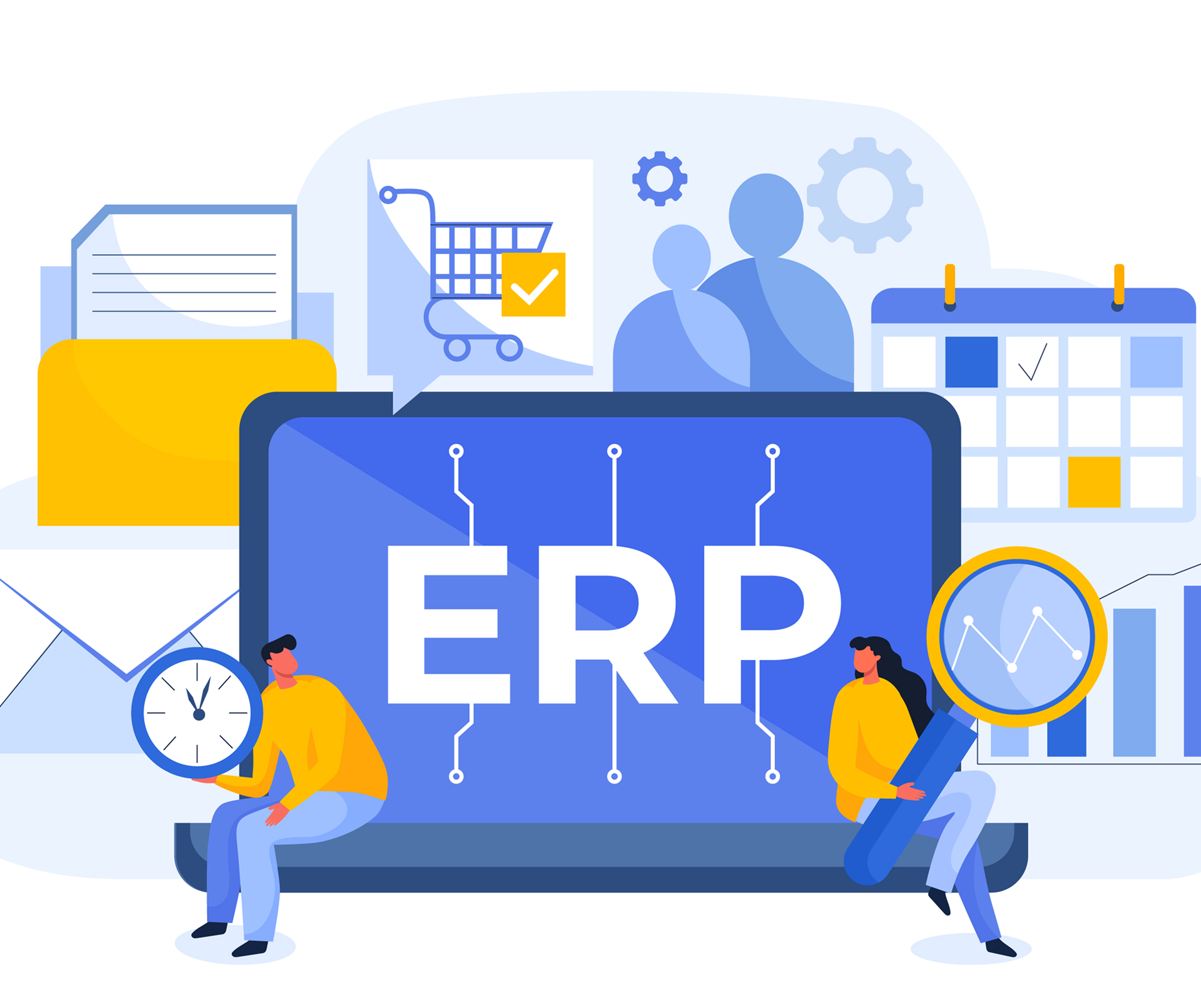 ERP illustration